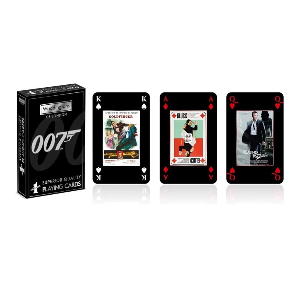 🃏 2 for $15: New Officially Licensed 007 James Bond Premium Playing Cards Set